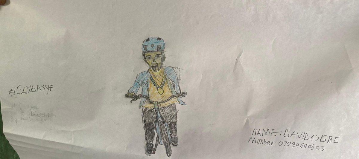 David Ogbe's drawing