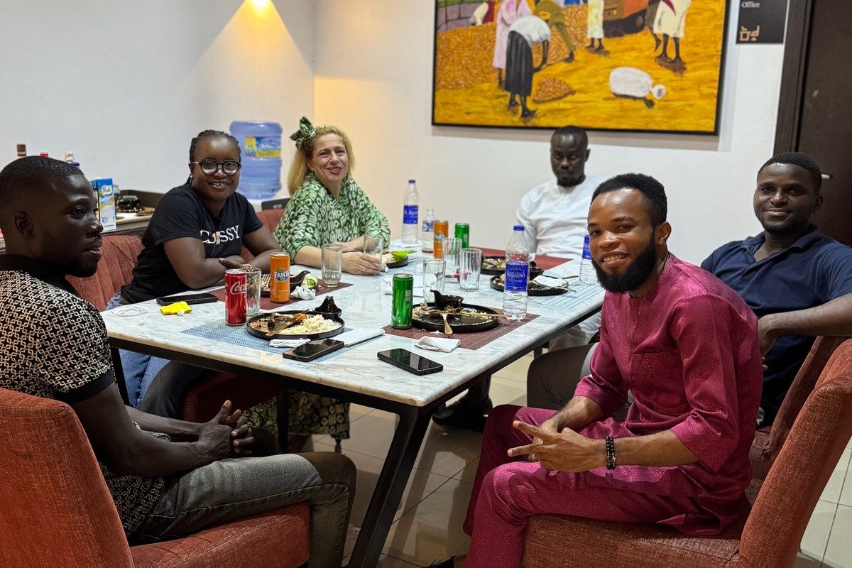 Oyana's First In-Person Meeting: Dreaming Big in Nigeria