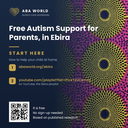 The Start Here flyer for parents, in Ebira
